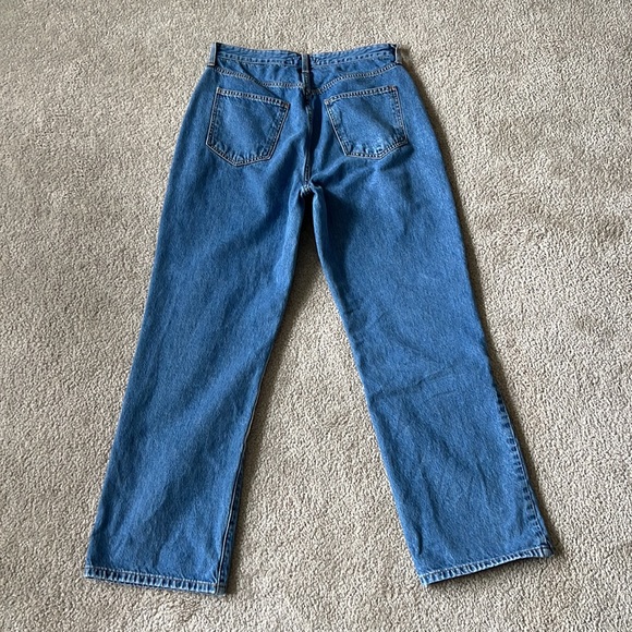 Forever 21 90s baggy Denim W/ Patchwork Detail | Size 29 - Picture 8 of 9